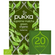 Pukka supreme matcha green 20 saszetek BIO