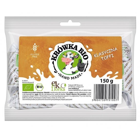 Krówka bezglutenowa Toffi 150 g Ekoflorka cena 11,95zł