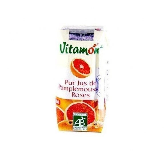 Sok z czerwonego grapefruita 100% 200 ml Vitamont cena 1,91$