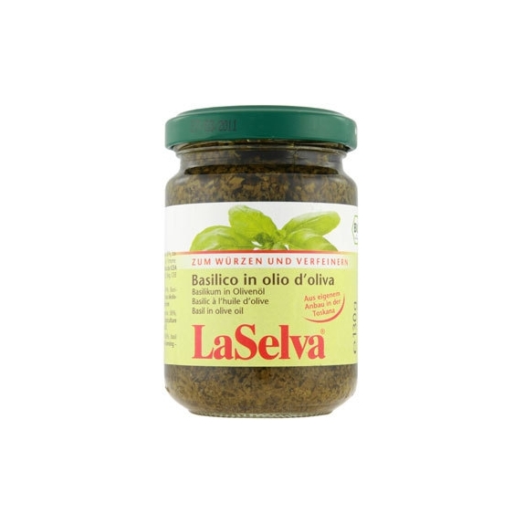 Bazylia w oliwie 130 g BIO La selva cena €4,68