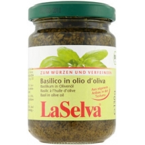 Bazylia w oliwie 130 g BIO La selva
