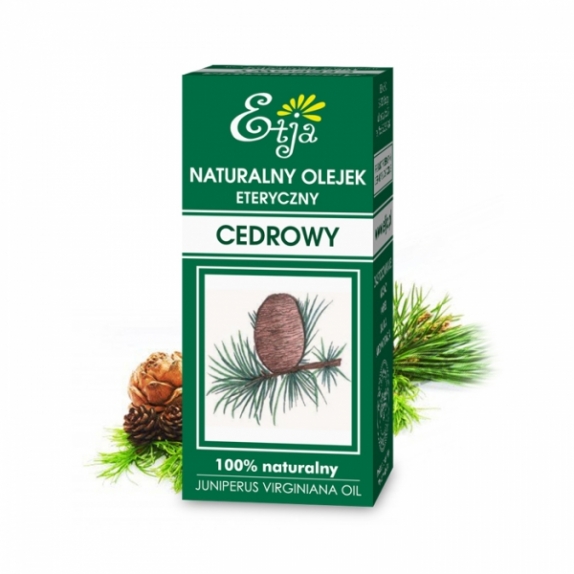 Olejek naturalny eteryczny cedrowy 10 ml Etja cena €2,73