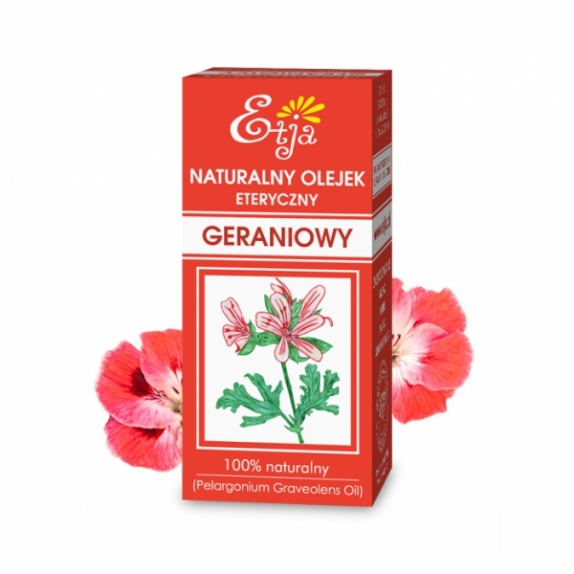 Olejek naturalny eteryczny geraniowy 10 ml Etja cena €5,80