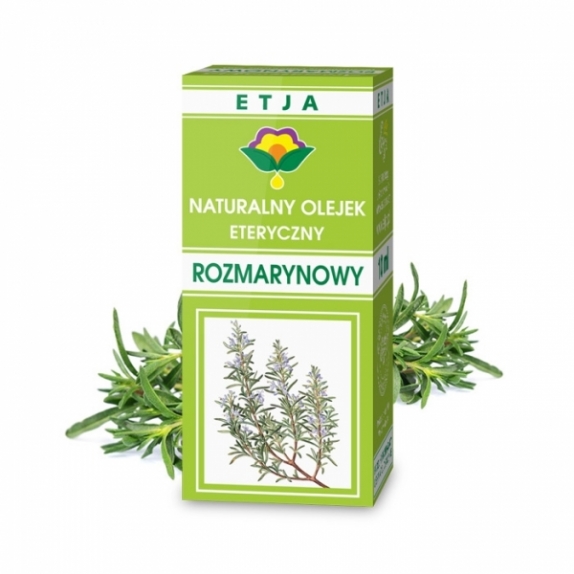 Olejek naturalny eteryczny rozmarynowy 10 ml Etja cena 15,85zł