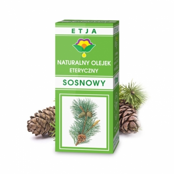 Olejek naturalny eteryczny sosnowy 10 ml Etja cena 12,25zł