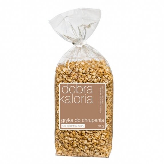 Gryka do chrupania bez cukru 70 g Dobra Kaloria cena 7,95zł