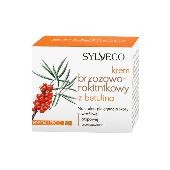 Sylveco krem brzozowo-rokitnikowy z betuliną 50 ml cena 31,90zł