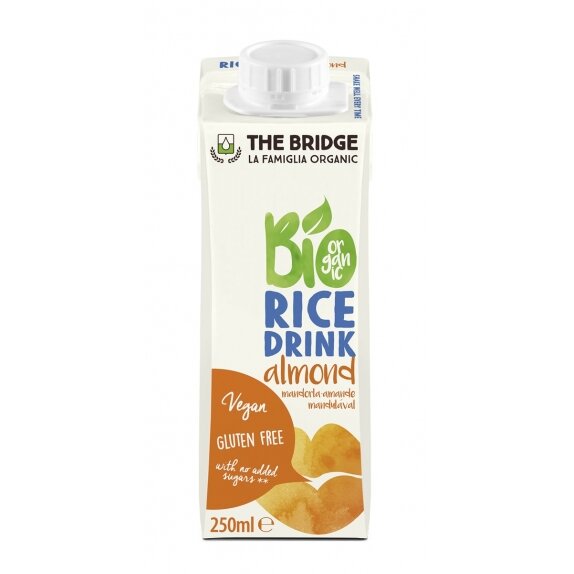 Napój ryżowy z migdałami bez glutenu 250 ml The Bridge cena 4,15zł