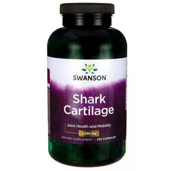 Swanson shark cartilage 750 mg 250 kapsułek cena 114,95zł