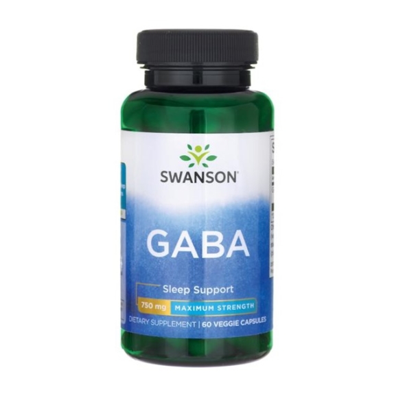 Swanson Gaba forte 750 mg 60 kapsułek cena 41,90zł