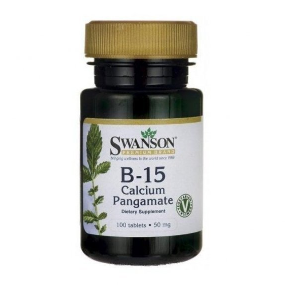 Swanson witamina B15 50 mg 100 tabletek cena €4,86