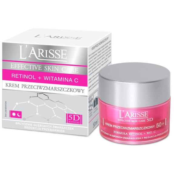 Ava Larisse 5D Krem przeciwzmarszkowy 50+ 50 ml cena 23,25zł