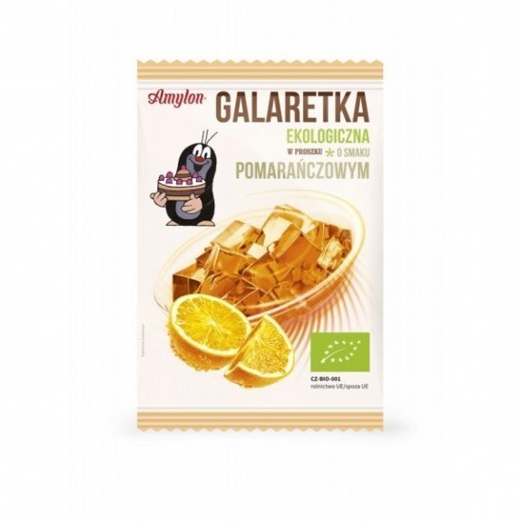 Galaretka o smaku pomarańczowym 40 g Amylon cena 4,49zł