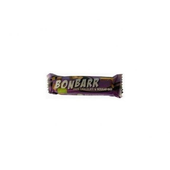 Baton nugatowy w ciemnej czekoladzie 40 g Bonvita cena 4,50zł