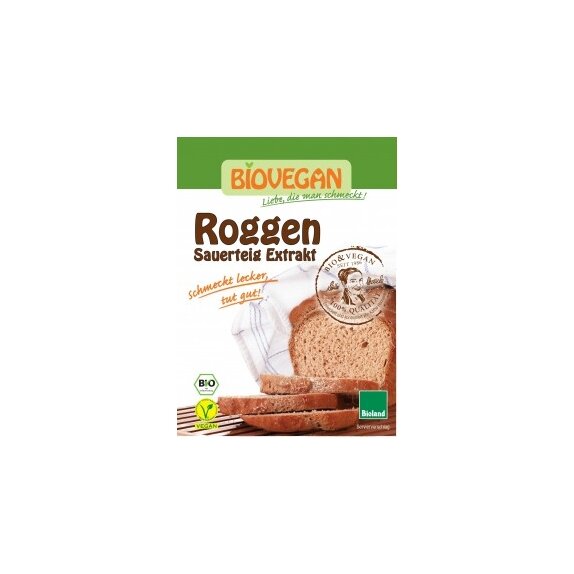 Zakwas chlebowy żytni 30 g BioVegan cena 1,93$
