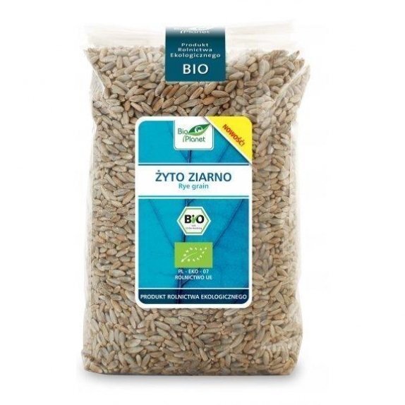 Żyto ziarno 1 kg Bio Planet cena 6,46zł