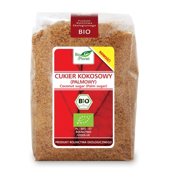 Cukier kokosowy palmowy 300g BIO Bio Planet KWIETNIOWA PROMOCJA! cena 10,25zł