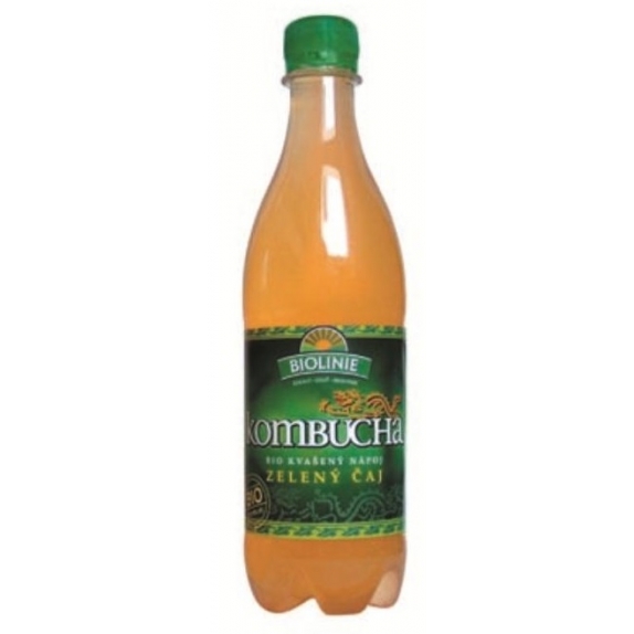 Kombucha herbata zielona 500 ml Bioline cena 10,39zł