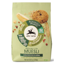 Herbatniki musli 250 g BIO Alce Nero KWIETNIOWA PROMOCJA!