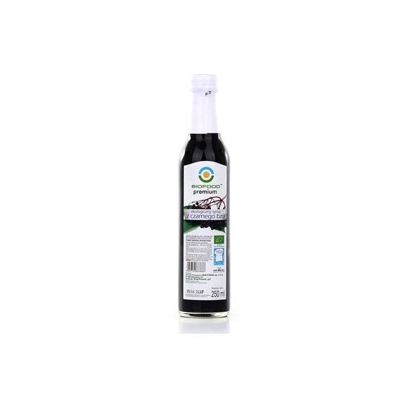 Syrop bzu czarnego 250 ml BIO Bio food cena 11,89zł