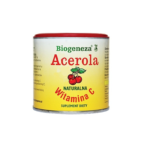 Acerola witamina C 100 g Biogeneza cena 45,89zł