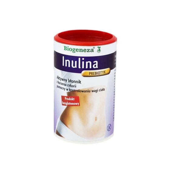 Inulina aktywny błonnik z korzenia cykorii 250 g Biogeneza cena 38,65zł