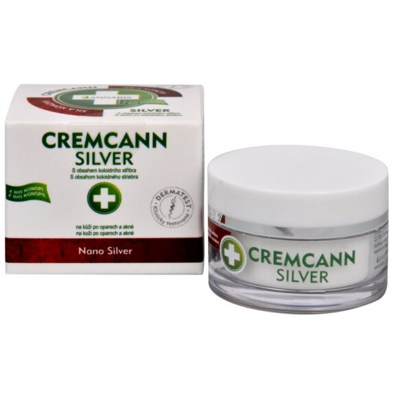 Hemp krem CremCann Silver ze srebrem koloidalnym 15 ml cena 22,90zł