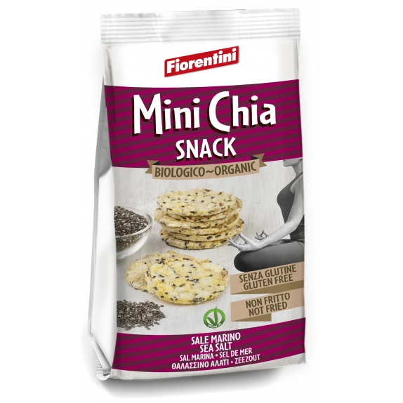 Krążki kukurydziane z chia 50 g BIO Fiorentini cena 4,05zł