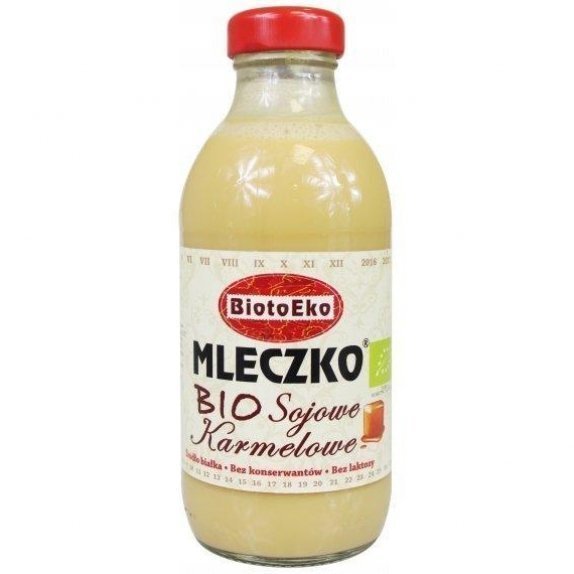 Mleczko sojowe karmelowe 330 ml Biotoeko cena 4,85zł