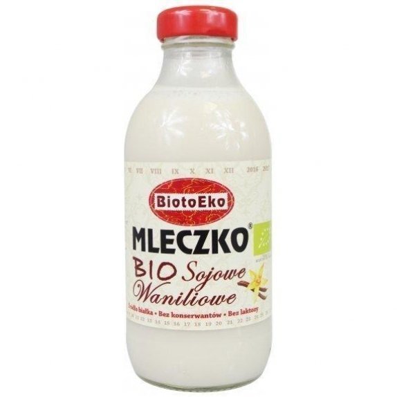 Mleczko sojowe waniliowe 330 ml Biotoeko cena 4,85zł
