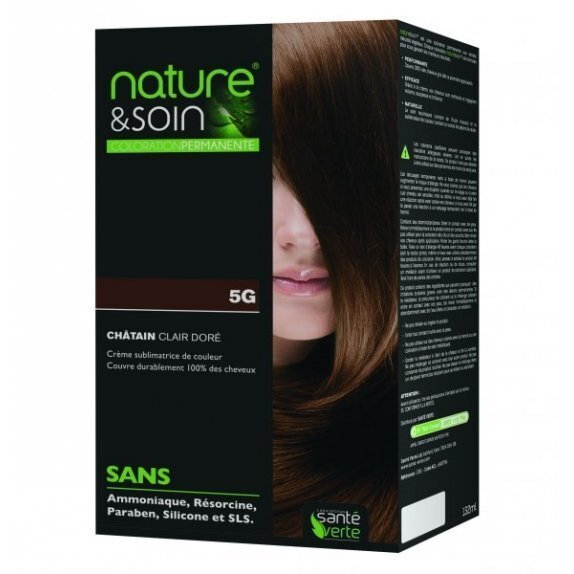 Sante Verte farba do włosów 5G złoty brąz 129 ml cena 39,95zł