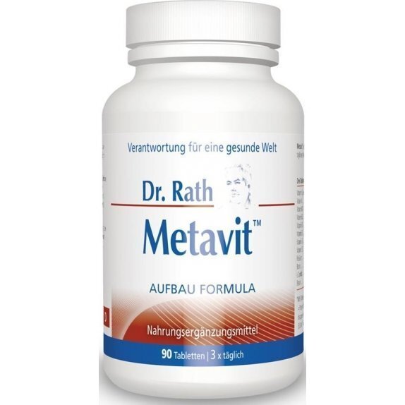 Dr Rath Metavit 30 tabletek cena 38,65zł