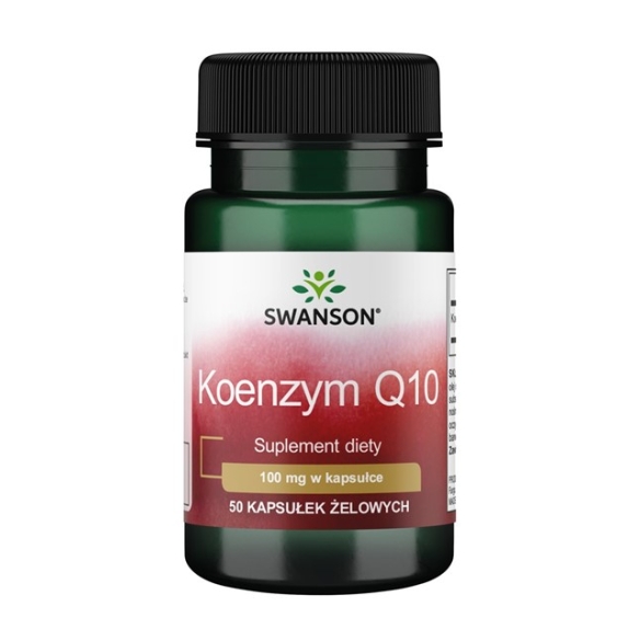 Swanson koenzym Q10 100 mg 50 kapsułek cena 19,41$