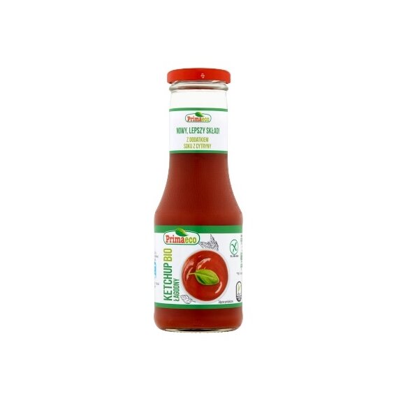 Ketchup łagodny 315 g BIO Primaeco cena 11,69zł