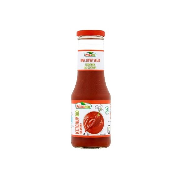 Ketchup pikantny 315 g BIO Primaeco cena 9,65zł