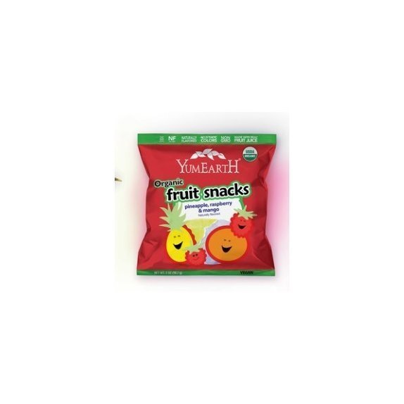 Żelki fruit snacks tropic bez żelatyny 50 g YumEarthOrganic cena 8,15zł