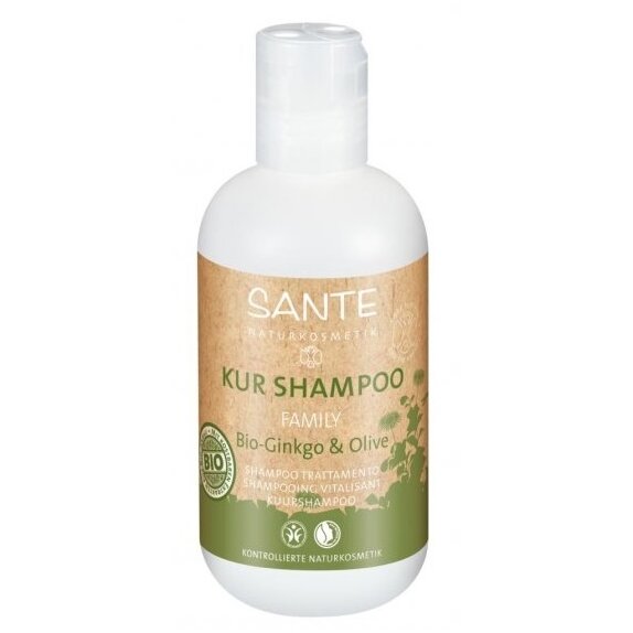 Sante family szampon do włosów odżywczy ginkgo i oliwka 200 ml cena 19,09zł
