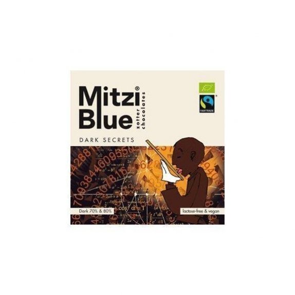 Mitzi Blue czekolada gorzka 70% & 80% 65 g Zotter cena €3,42