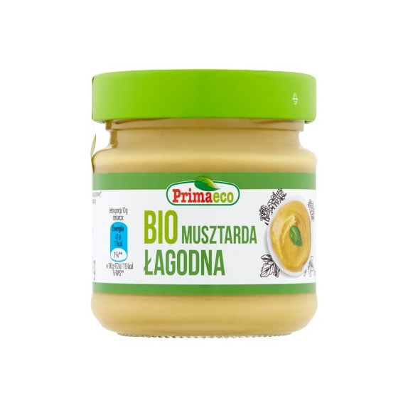 Musztarda łagodna 170 g BIO Primaeco cena 5,45zł