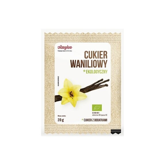 Cukier waniliowy 20g BIO Amylon cena 3,59zł