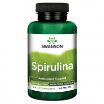 Swanson Spirulina 500 mg 180 tabletek 