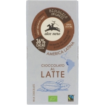 Czekolada mleczna Fair Trade 100g BIO Alce Nero