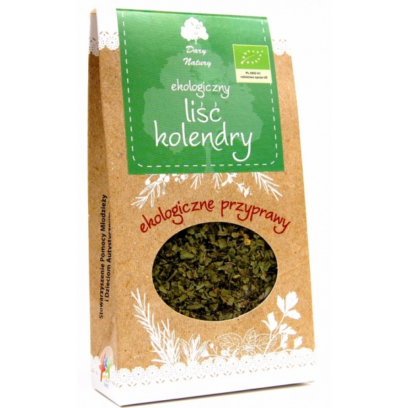Kolendra liść 20 g BIO Dary Natury cena 4,85zł