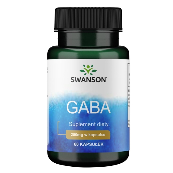 Swanson Gaba 250 mg 60 kapsułek cena 17,90zł