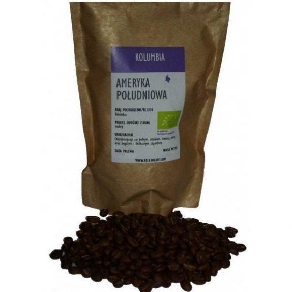 Kawa ekologiczna Columbia Excelso EP Quinchia Organic 200 g cena 6,09$