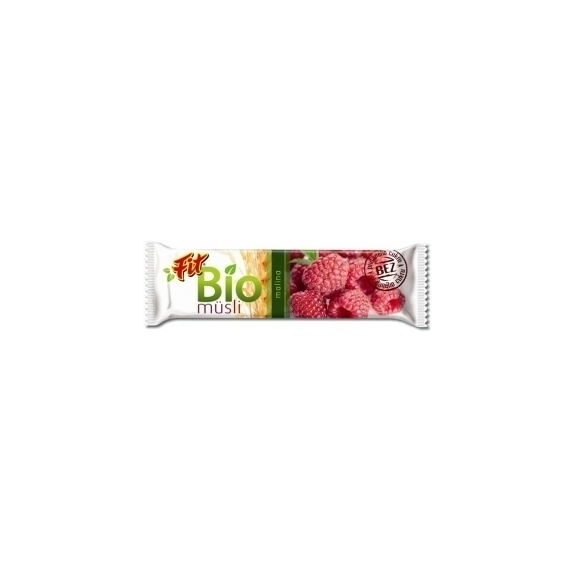 Baton musli malinowy 30 g Fit Bio Usovsko cena 2,49zł