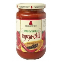 Sos pomidorowy papaya-chili pikantny 340 ml BIO Zwergenwiese