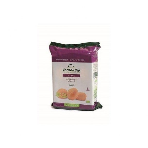 Bułki do hamburgerów z mąki orkiszowej 240 g Verde&Bio cena 16,99zł