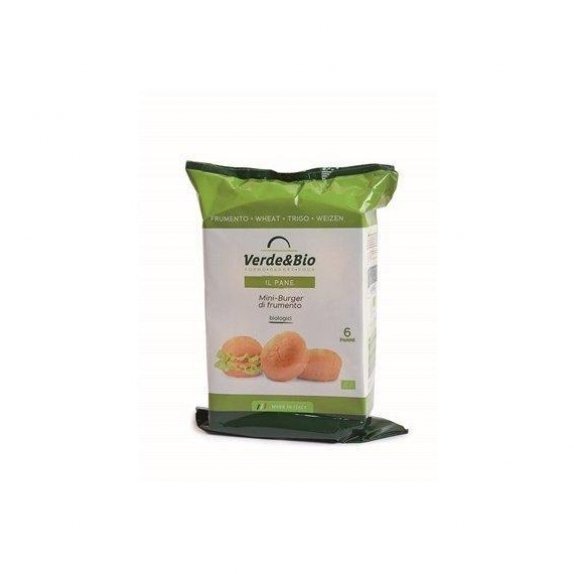 Bułki do hamburgerów z mąki pszennej 240 g Verde&Bio cena 12,65zł