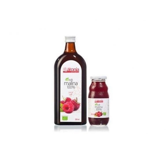 Sok z malin bez cukru 500 ml Polska Aronia cena 30,40zł